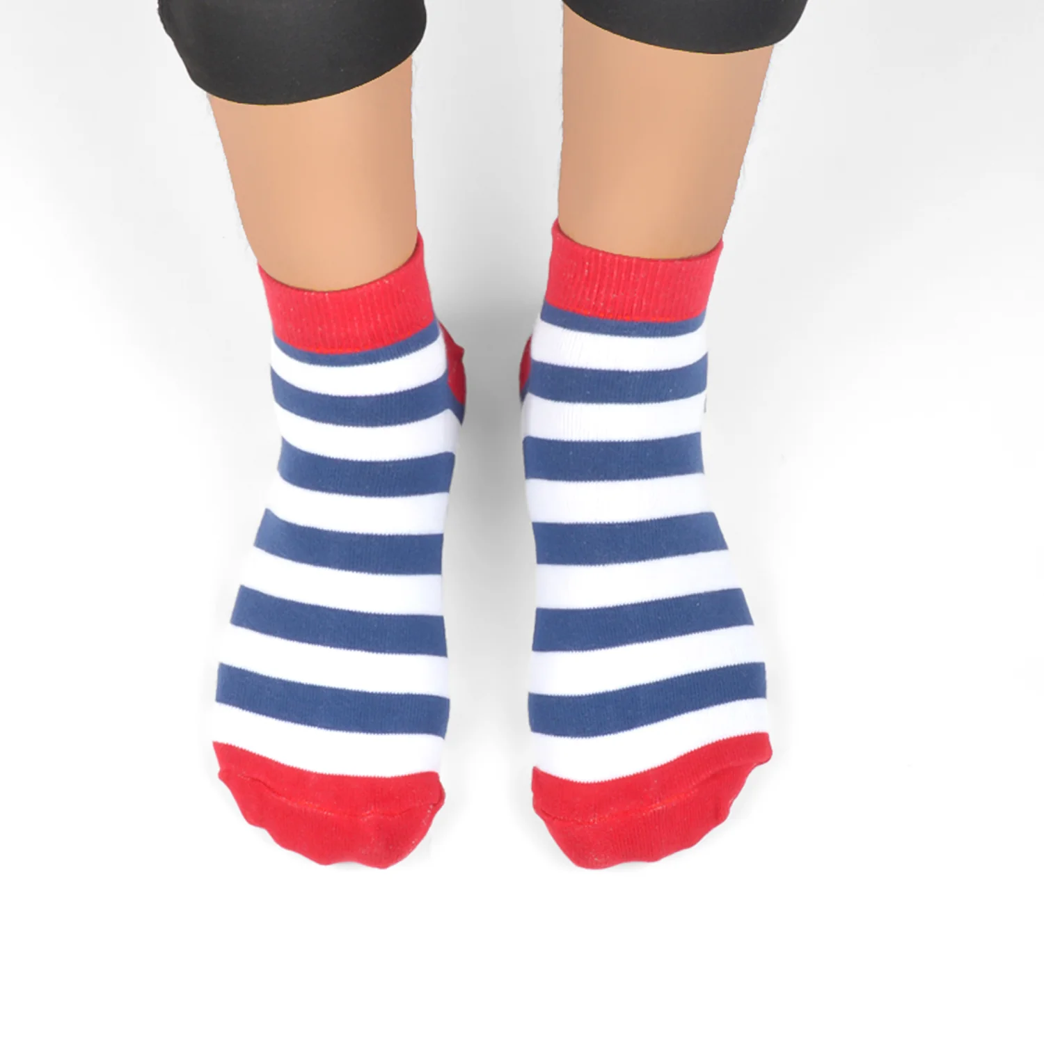 Organic Cotton & Bamboo Socks For Women -Strips |Pack of 3| - Image 4