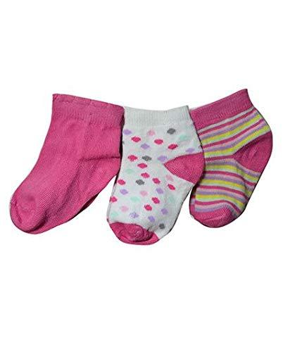 FOOTPRINTS Unisex Baby Cotton Socks 12-24 Months -Pack of 6 Pairs- Stripes &amp; Stars - Image 3