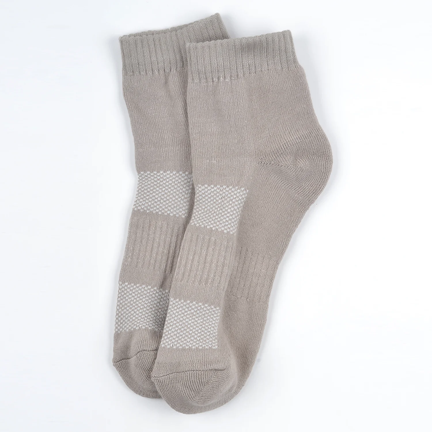FOOTPRINTS Unisex Solid Cotton Ankle Terry -Length Socks -Pack Of 3 - Image 4