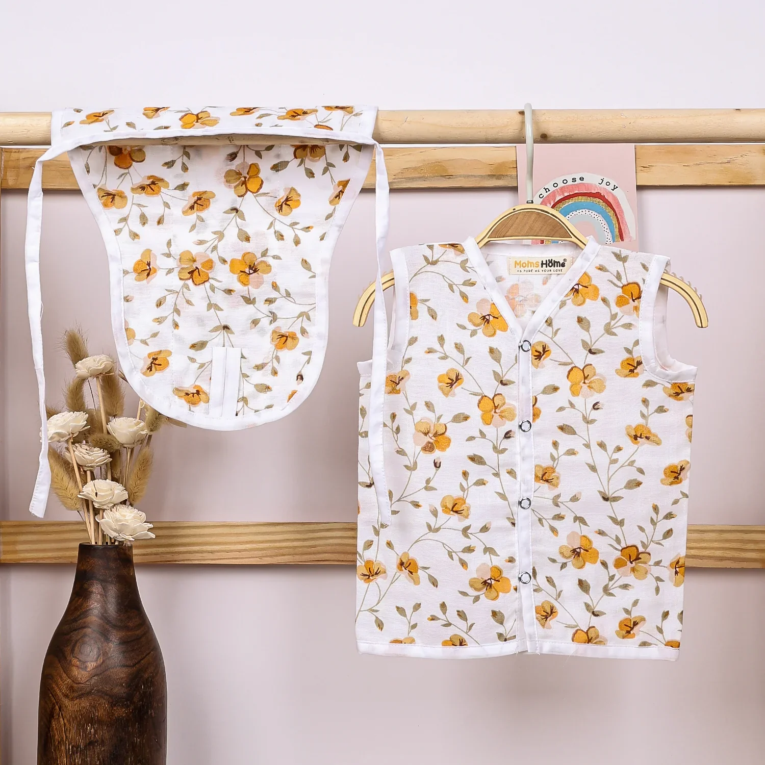 Hospital Kit for Newborn baby | Organic Cotton Gift Set | 10 Items | Bloom - Image 3