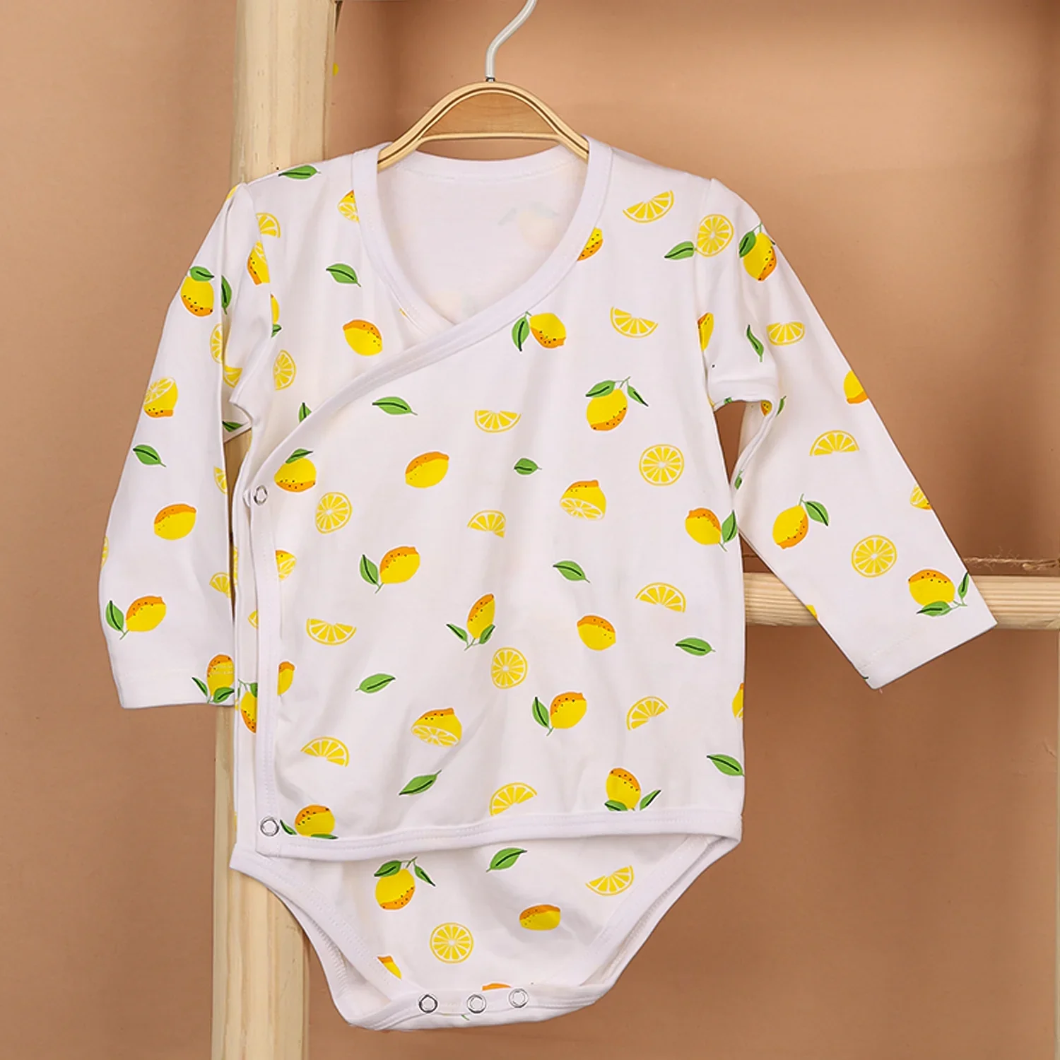 Hospital Kit for Newborn baby | Organic Cotton Gift Set | Lemon | 10 Items - Image 4