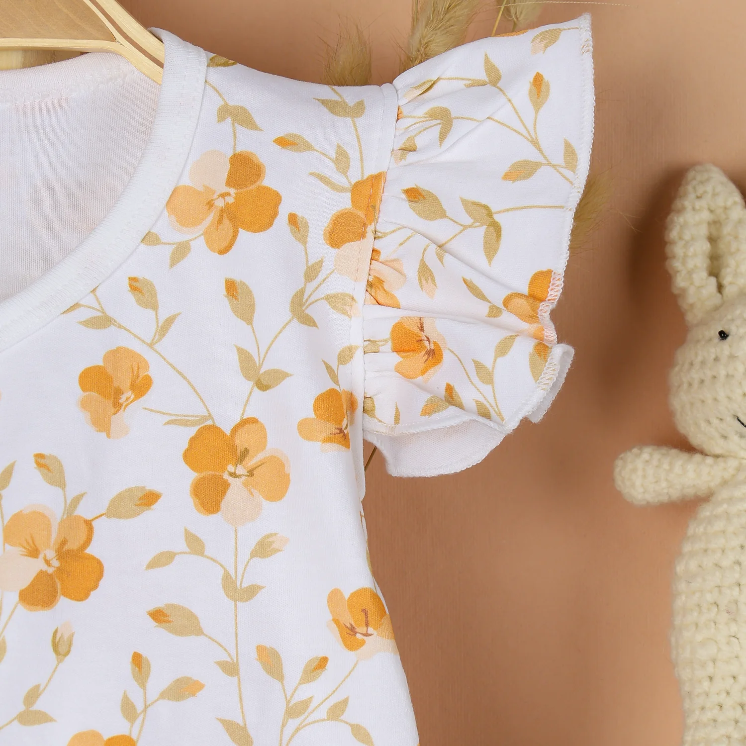 Kids Organic Cotton Front Open Kimono | Bloom - Image 5