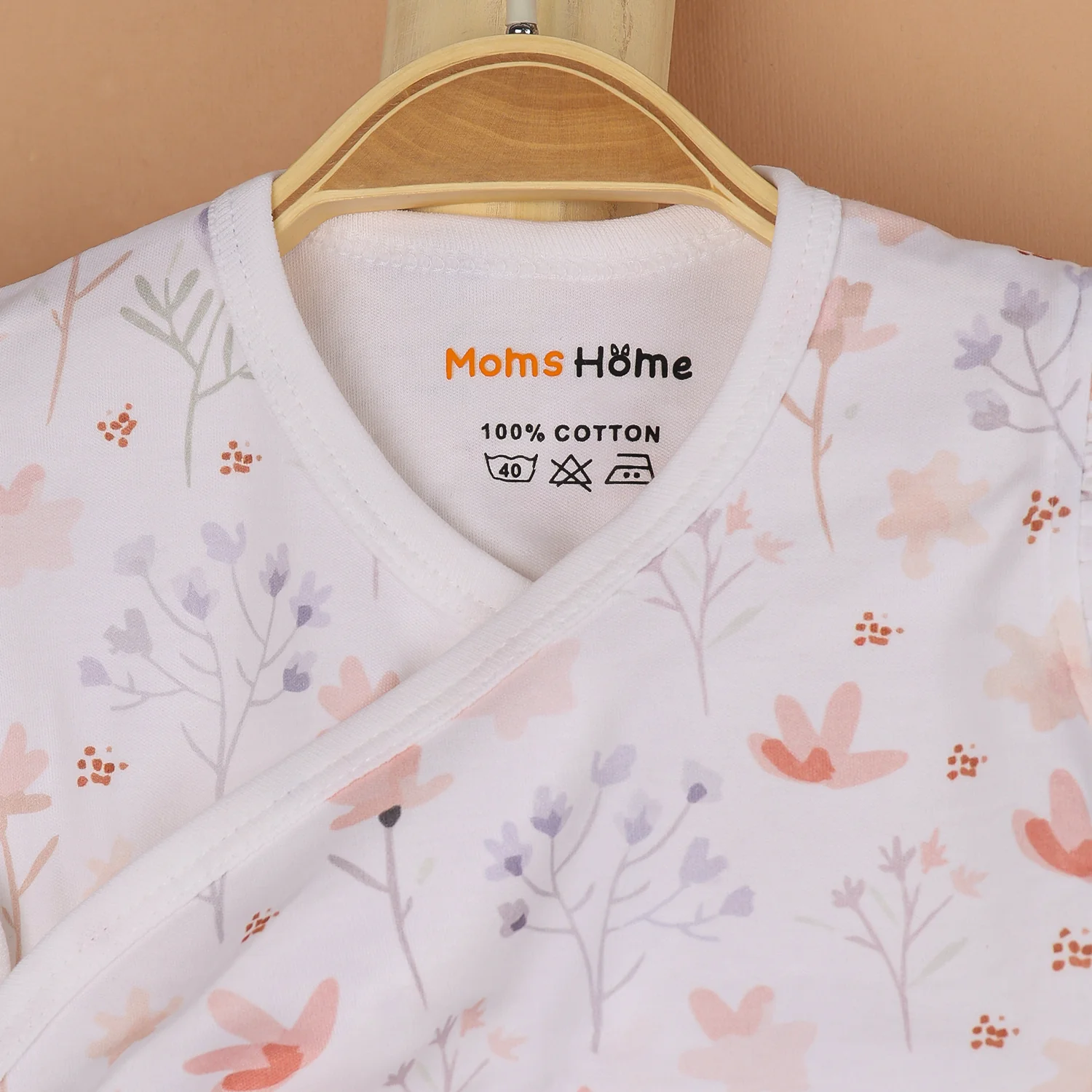 Kids Organic Cotton Front Open Kimono | Blossom - Image 6