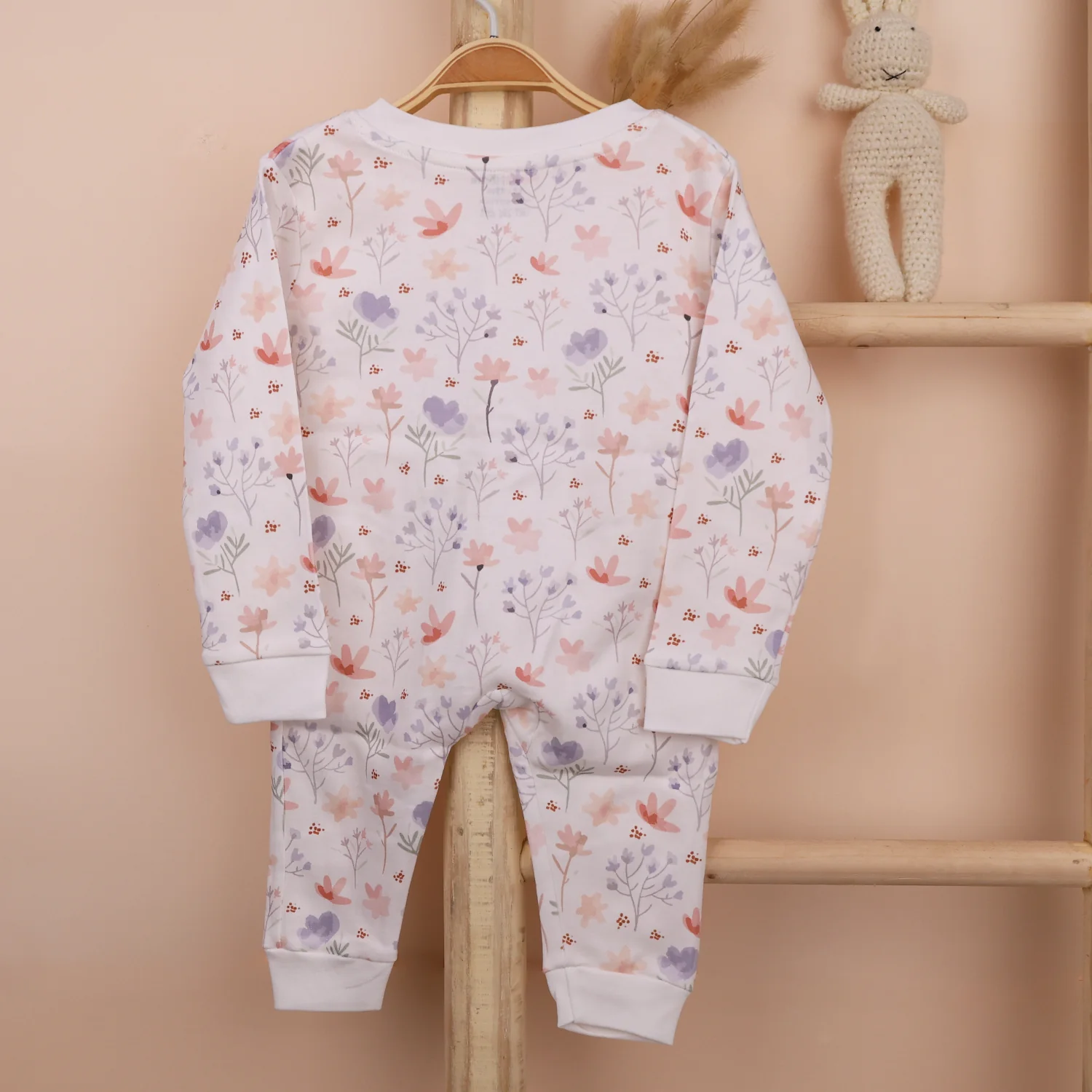 Kids Organic Cotton Full Body Romper | Blossom - Image 3