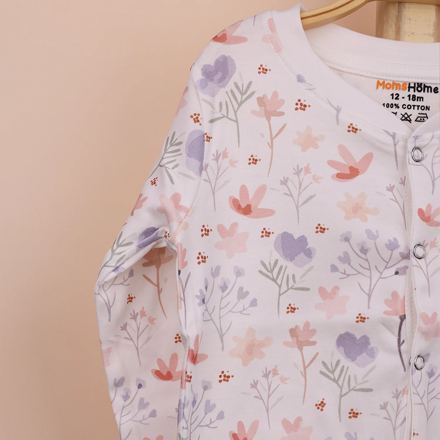 Kids Organic Cotton Full Body Romper | Blossom - Image 5