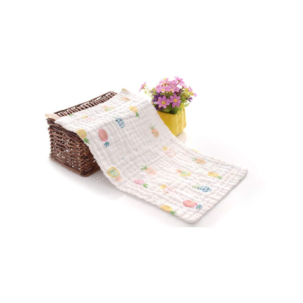 Moms Home 6 Layer Muslin Burp Towel Pack of 4- 30x50cms- Mix Design - Image 6