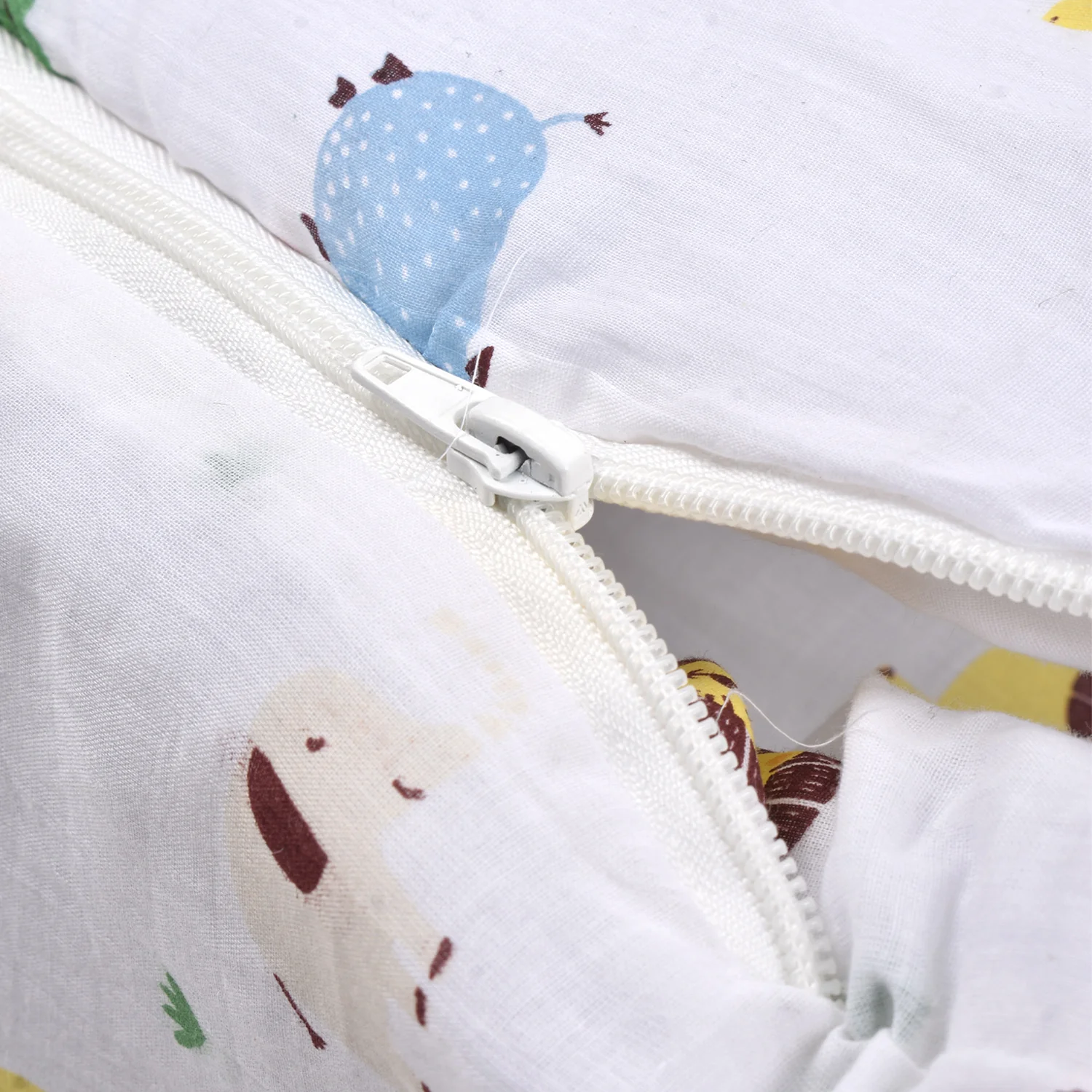 Moms Home Baby Organic Cotton Muslin Sleeping cum Carrying Nest Bag- Jungle Safari 0-3 Months - Image 9