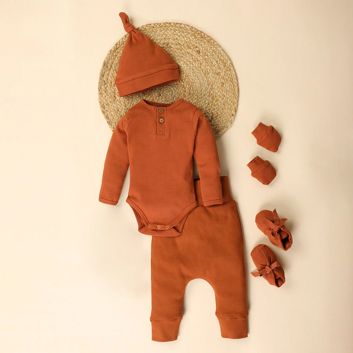 Baby Essential Gift Set | Baby Clothing Gift Combo | New Born Baby Clothing Set | Pack of 5 - Image 7