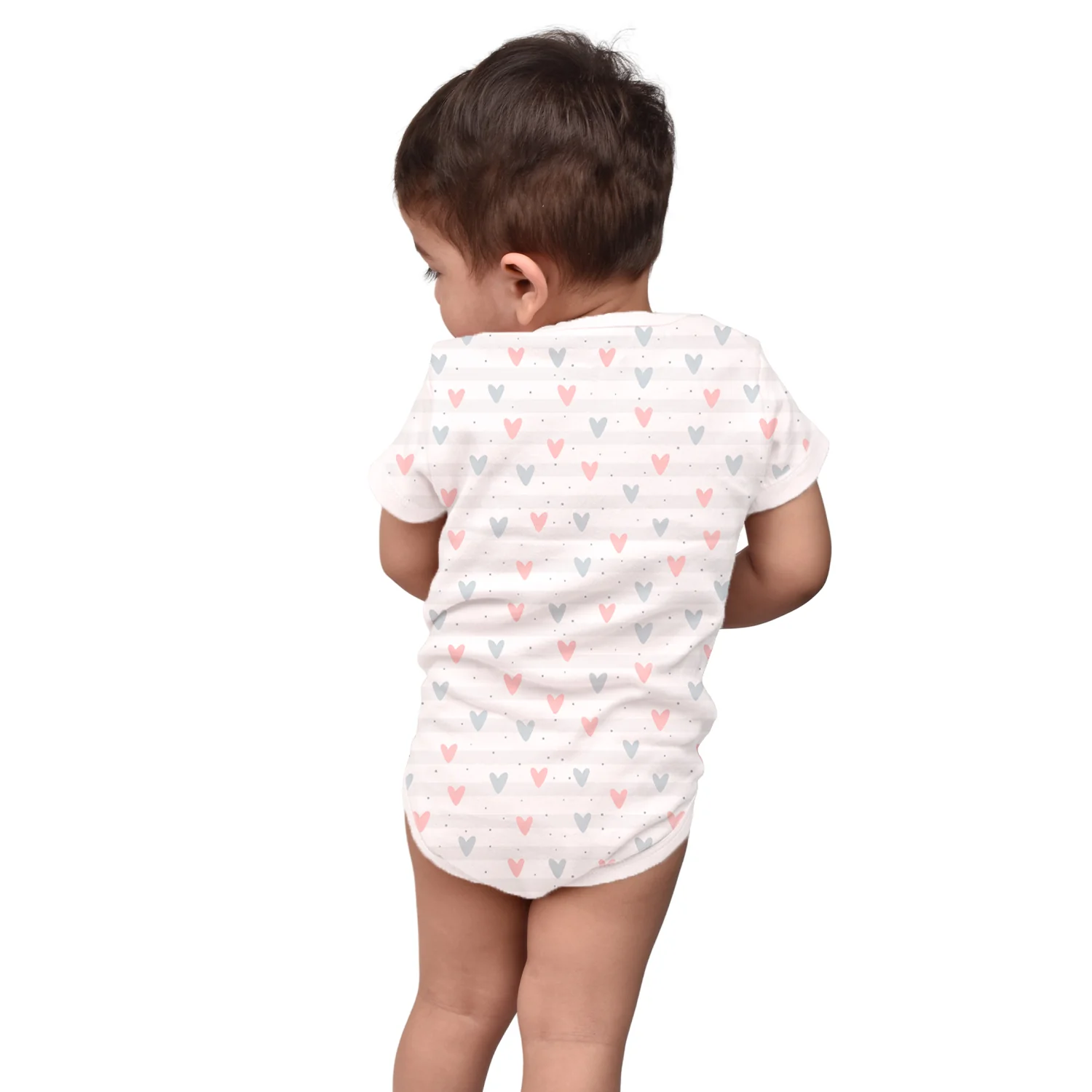 Newborn Baby Onesie –Organic Cotton Bodysuit | Soft, Breathable Infant Top for Girls | Baby Jumpsuit for 0-6 Months | Pack of 2 - Image 6