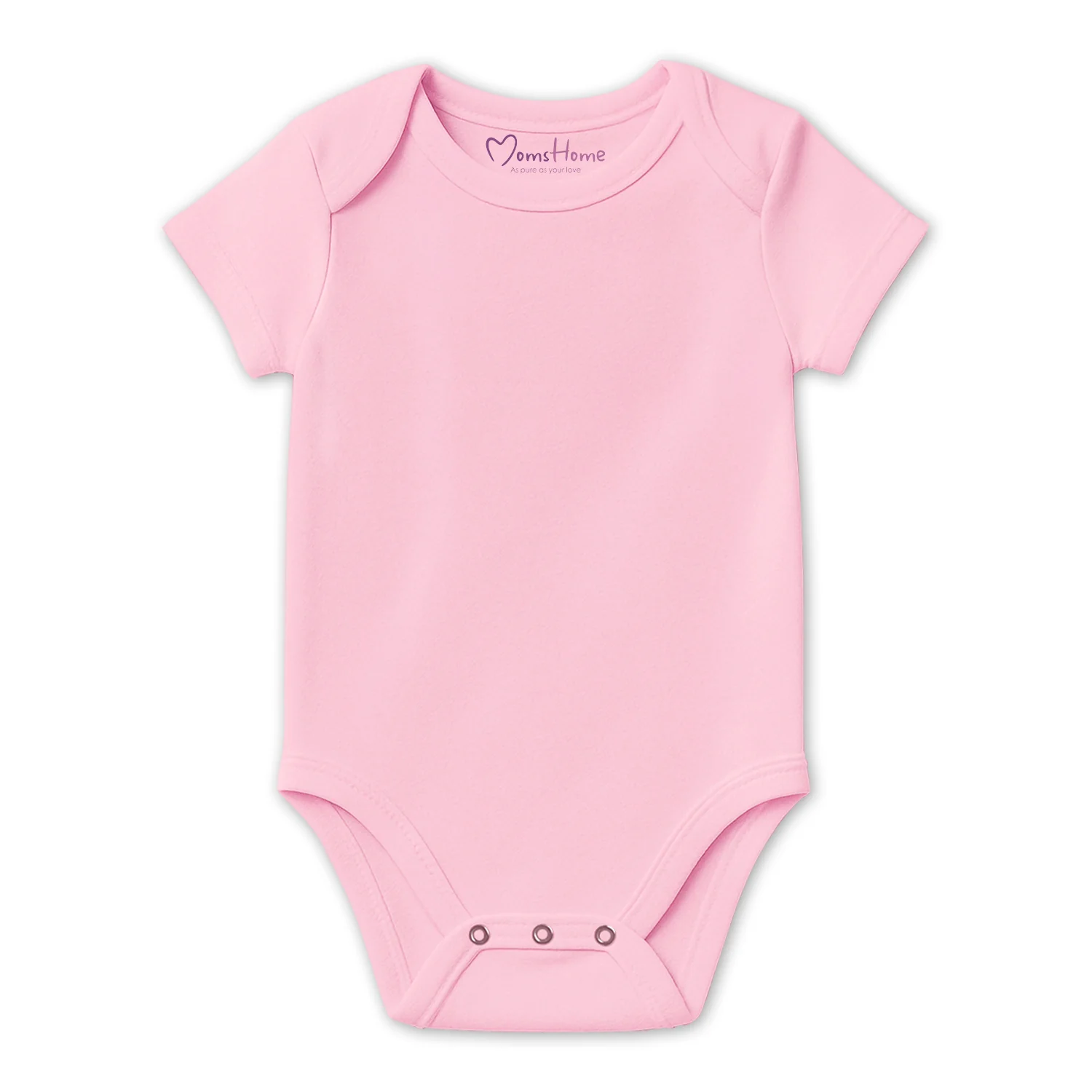 Newborn Baby Onesie –Organic Cotton Bodysuit | Soft, Breathable Infant Top for Girls | Baby Jumpsuit for 0-6 Months | Pack of 2 - Image 7