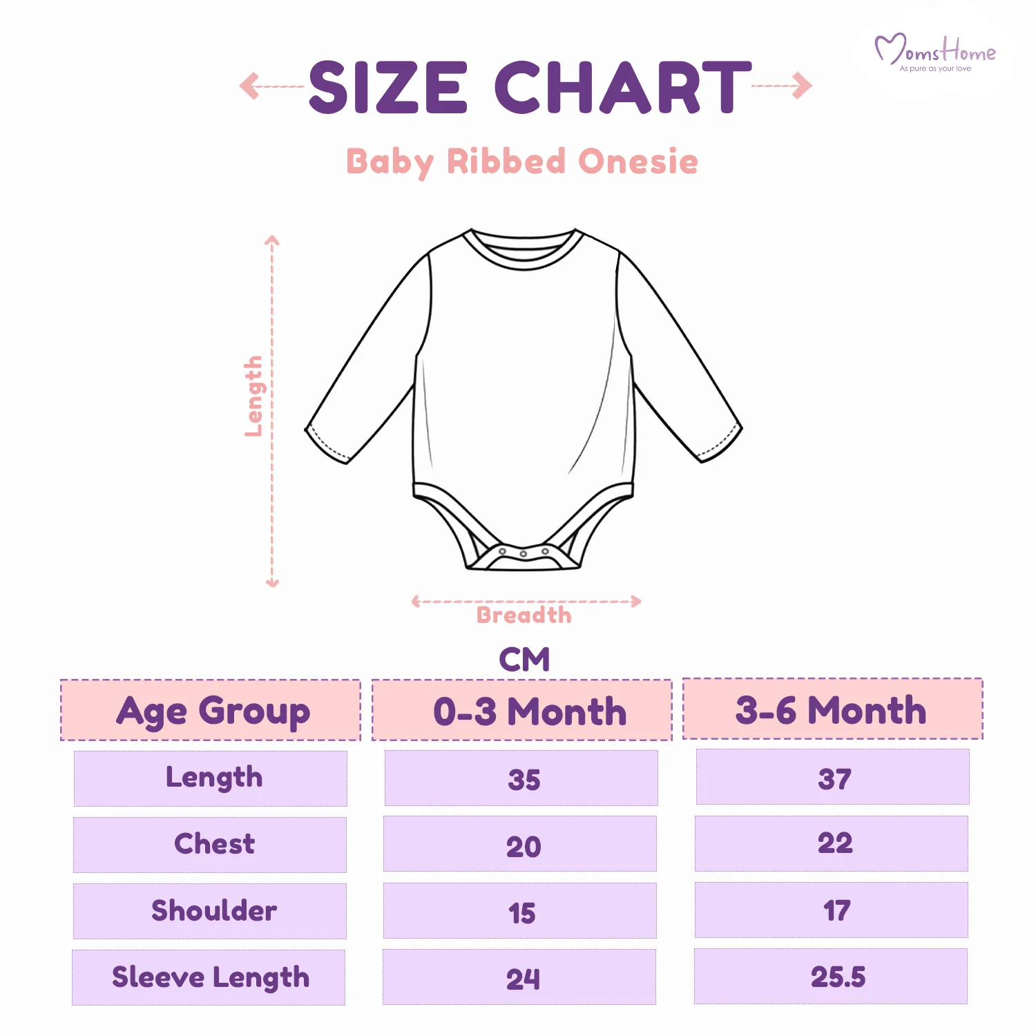 Organic Cotton Baby Full Sleeve Onesie | Bunny | Pack of 1 - Image 4