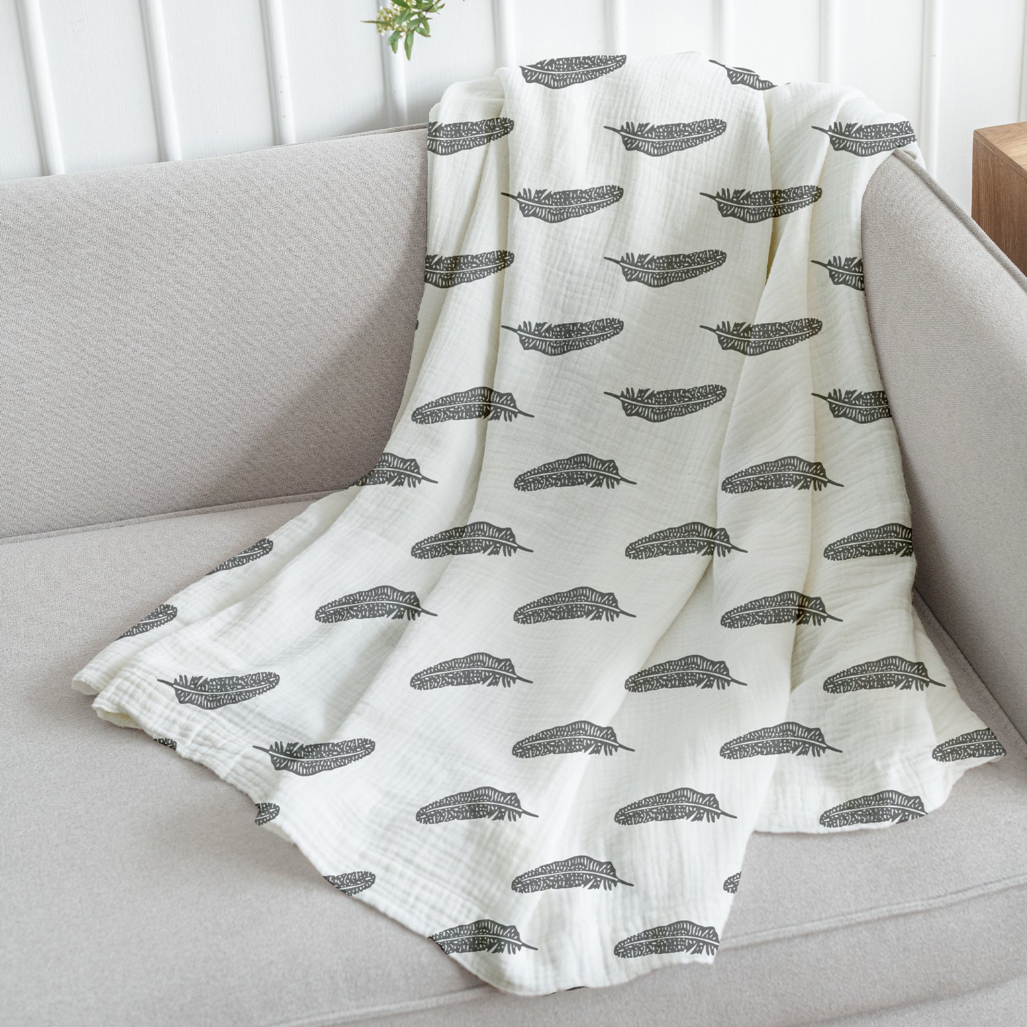 Organic Cotton Baby Muslin Cloth Swaddle | 0-12 Months | 100x100 CM | Pack of 1 - Image 15