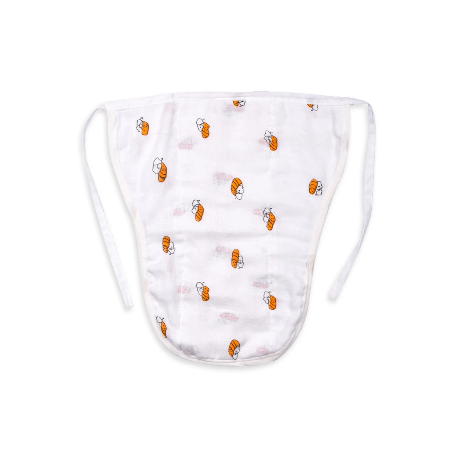 Organic Cotton Baby Muslin Nappies | Pack of 3 | Mix Design - Image 3