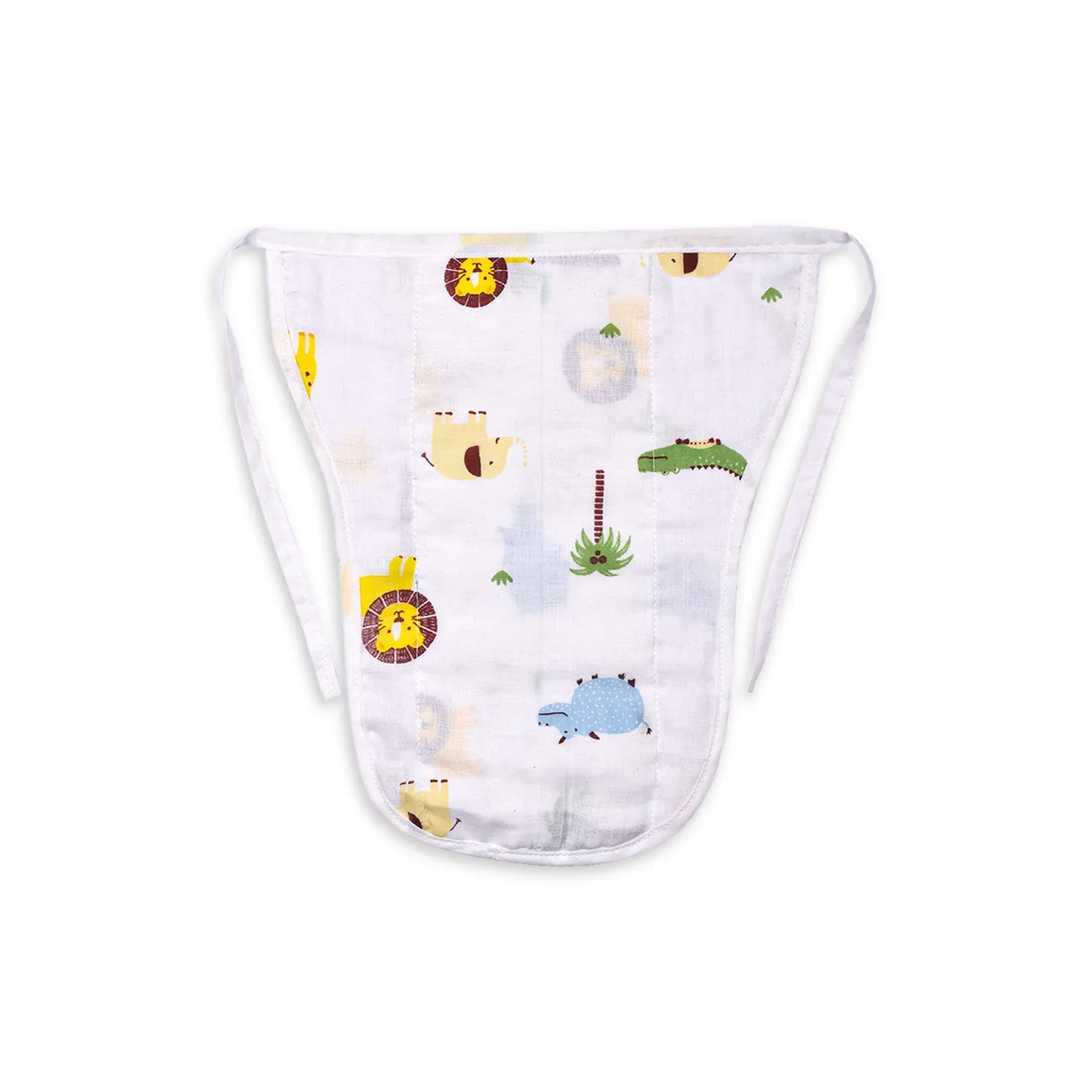 Organic Cotton Baby Muslin Nappies | Pack of 3 | Mix Design - Image 4