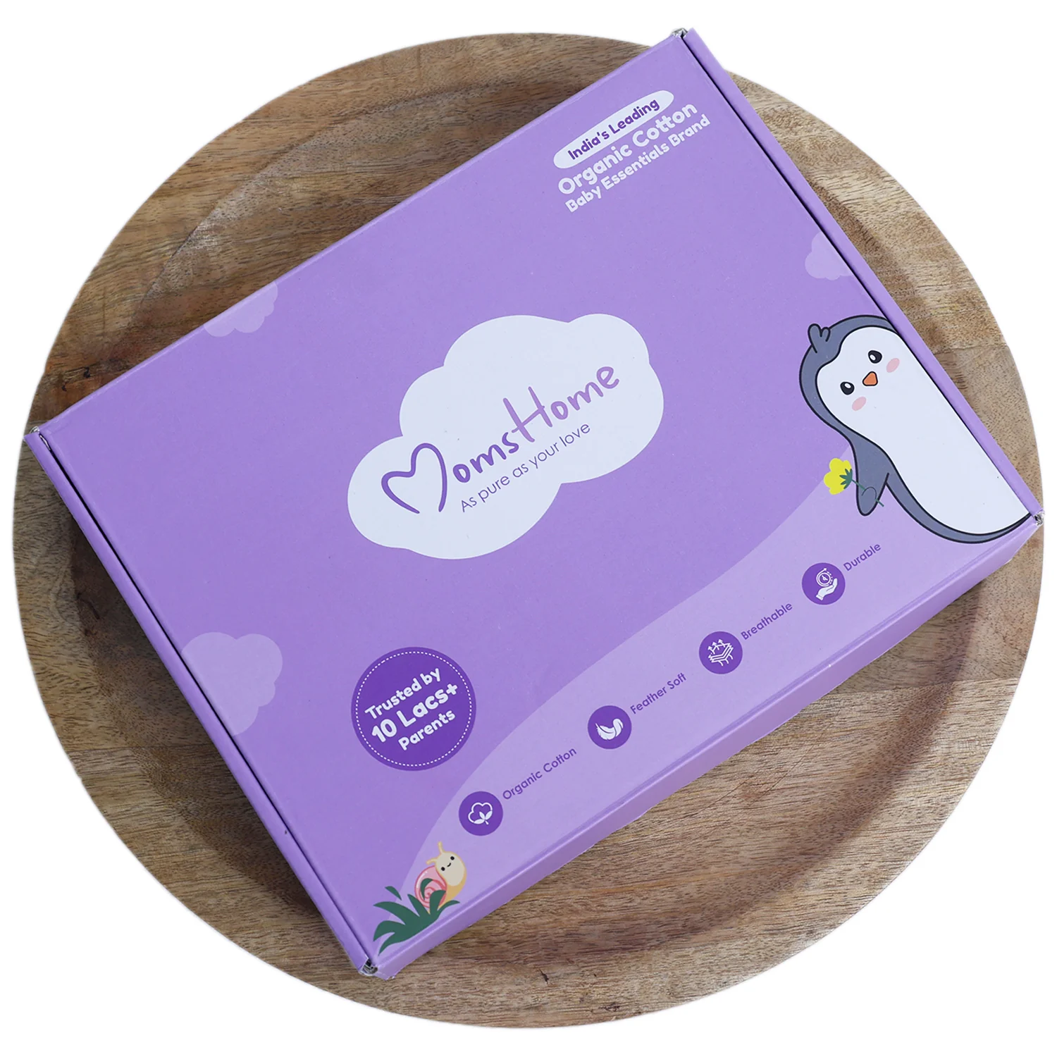 Organic Cotton Diaper Gift Combo Set For New Born Baby | Pack of 12 | Mix Desgin | 0- 6 Months - Image 3