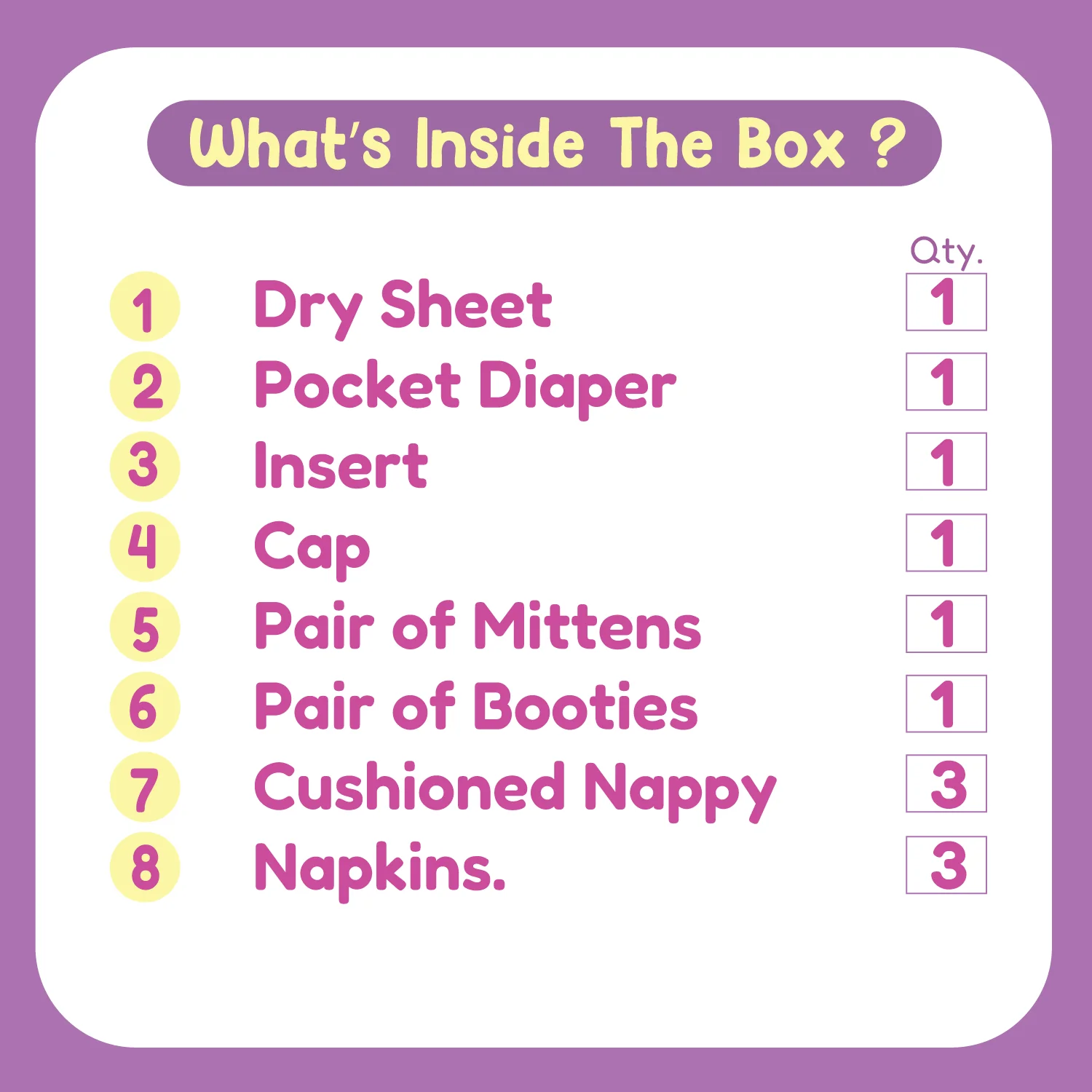 Organic Cotton Diaper Gift Combo Set For New Born Baby | Pack of 12 | Mix Desgin | 0- 6 Months - Image 4