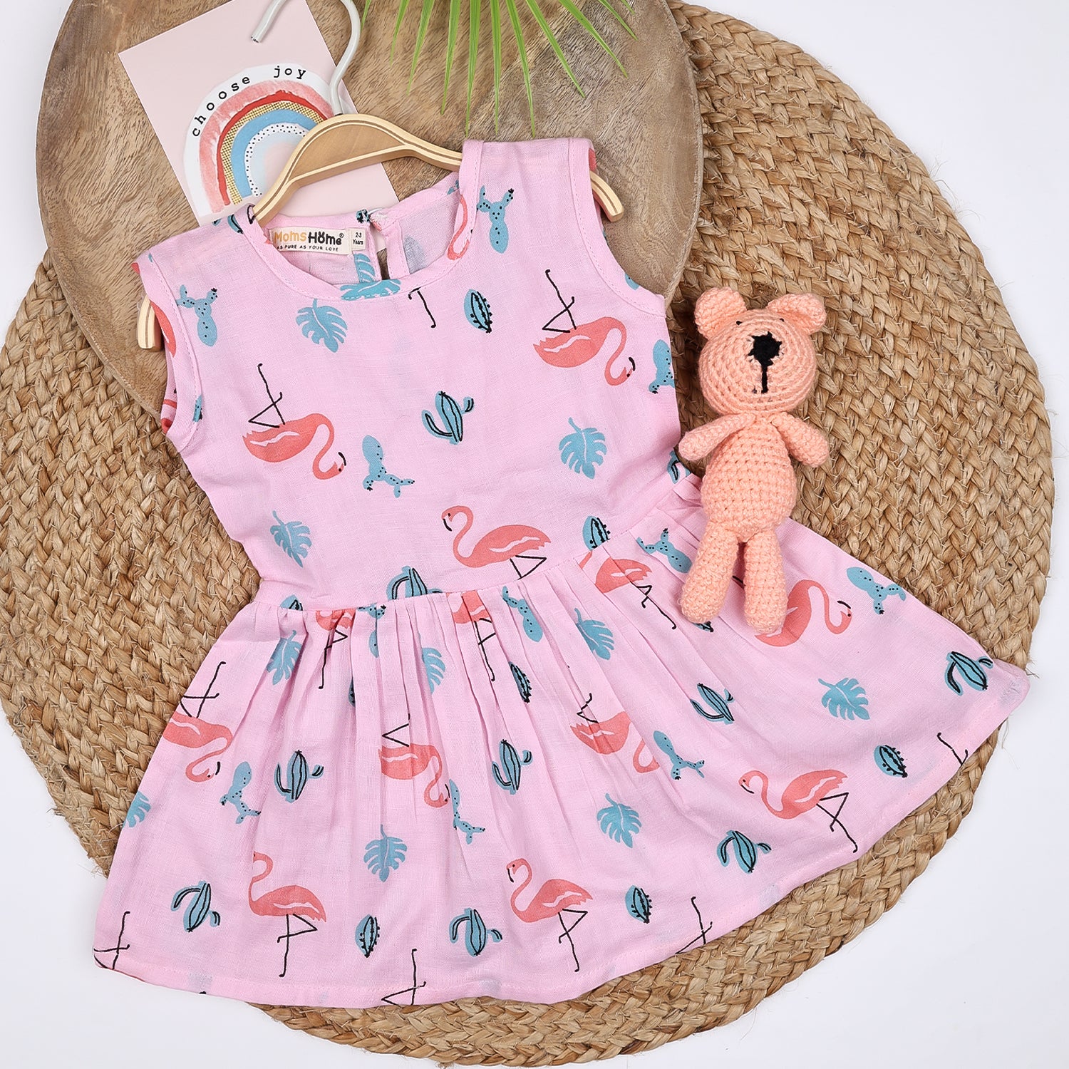 Organic Cotton Frock For Baby Girls | Toddler Baby Clothing | Pack of 1 - Image 11