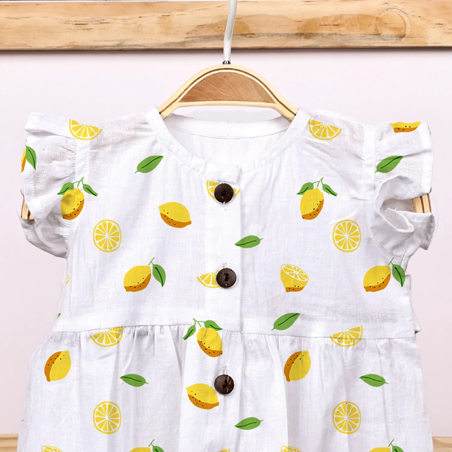 Organic Cotton Frock For Baby Girls | Toddler Baby Clothing | Pack of 1 - Image 12