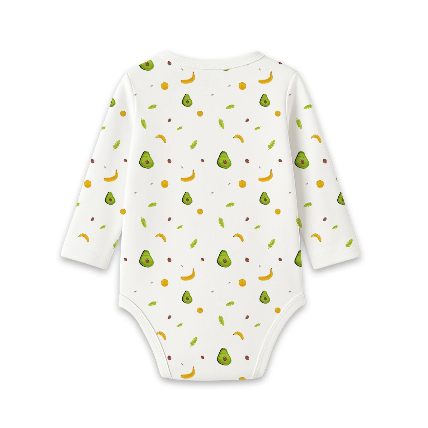 Organic Cotton Front Open Kimono Onesie For New Born Baby | 0-6 Months | Pack of 1 - Image 7