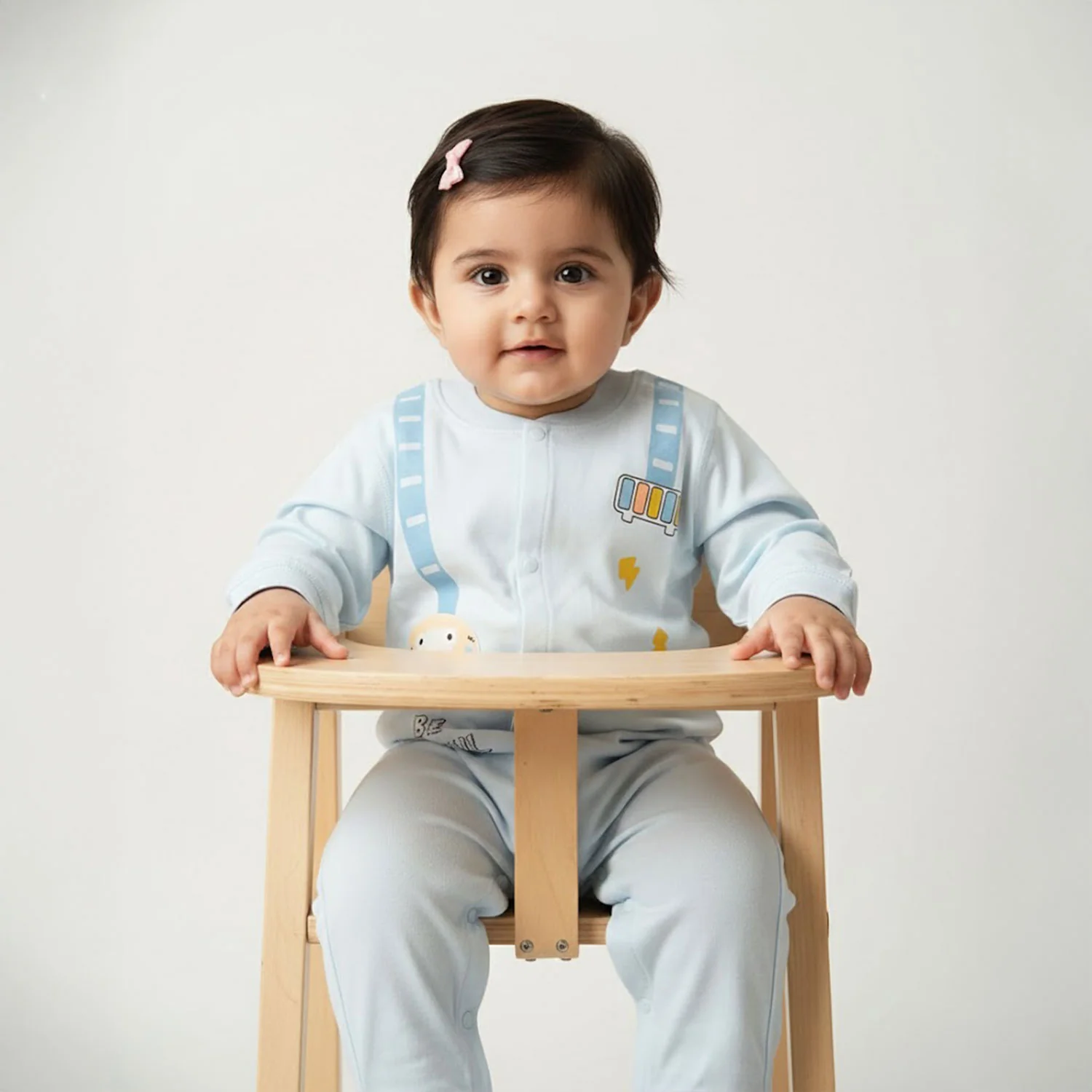 Organic Cotton Full Body Romper For Baby | 6-18 Months | Pack of 1 - Image 3