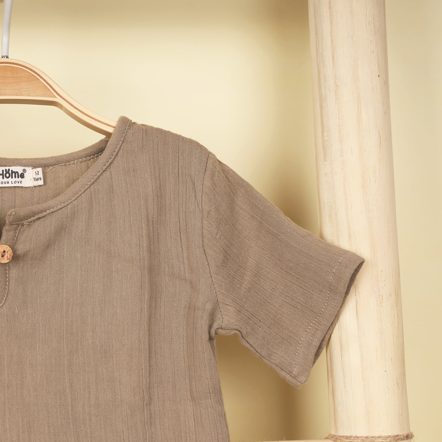 Organic Cotton Kids Co-Ord Set | T- Shirt & Short | Pack of 1 - Image 8