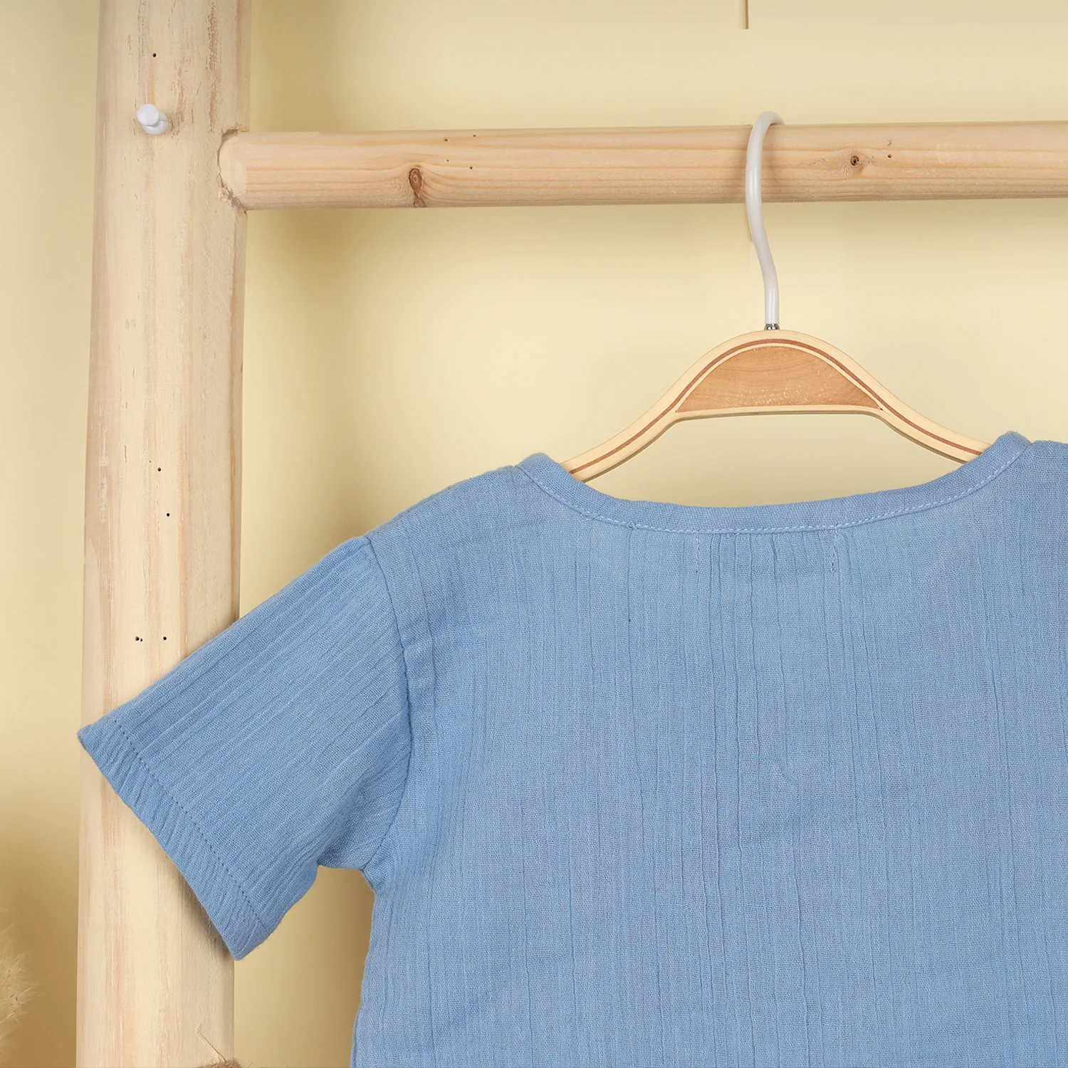 Organic Cotton Kids Co-Ord Set | T- Shirt & Short | Pack of 1 - Image 9