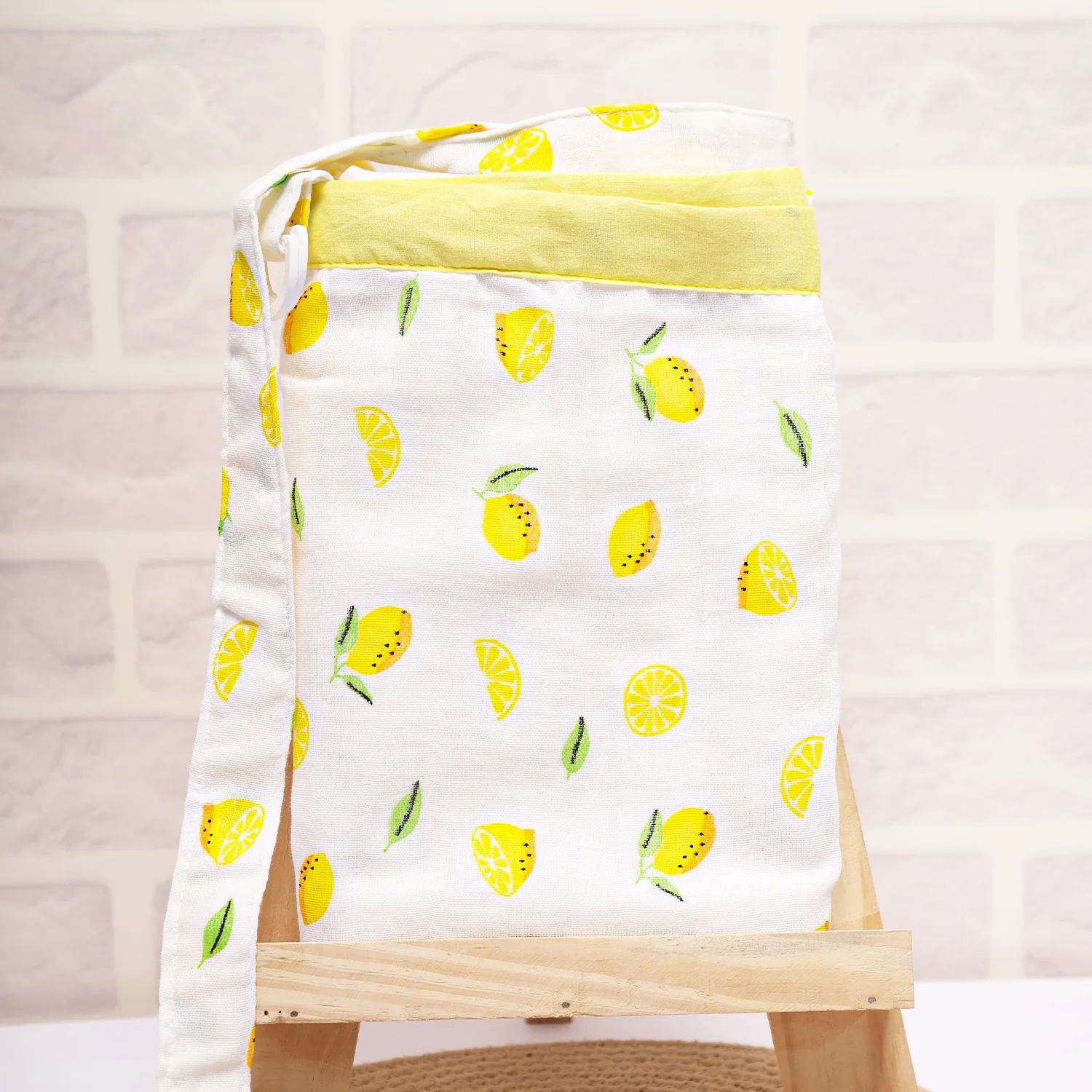 Organic Cotton Muslin Nursing Cover For Breastfeeding | Feeding Apron | 100x70 CM | Pack of 1 - Image 5
