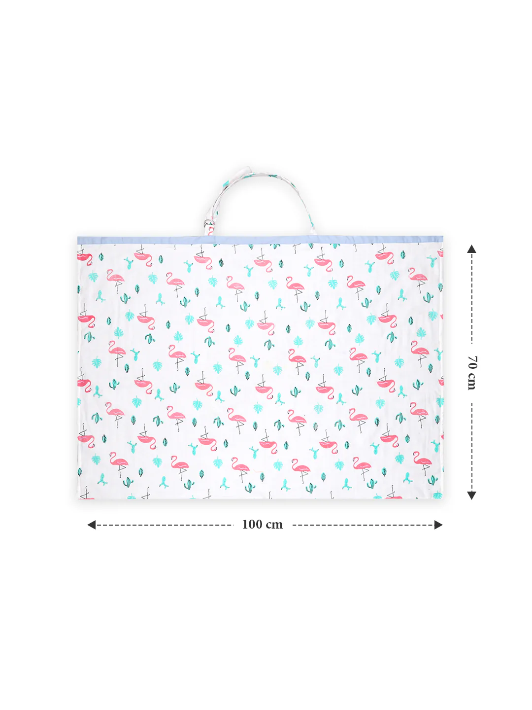 Organic Cotton Muslin Nursing Cover For Breastfeeding | Feeding Apron | 100x70 CM | Pack of 1 - Image 15