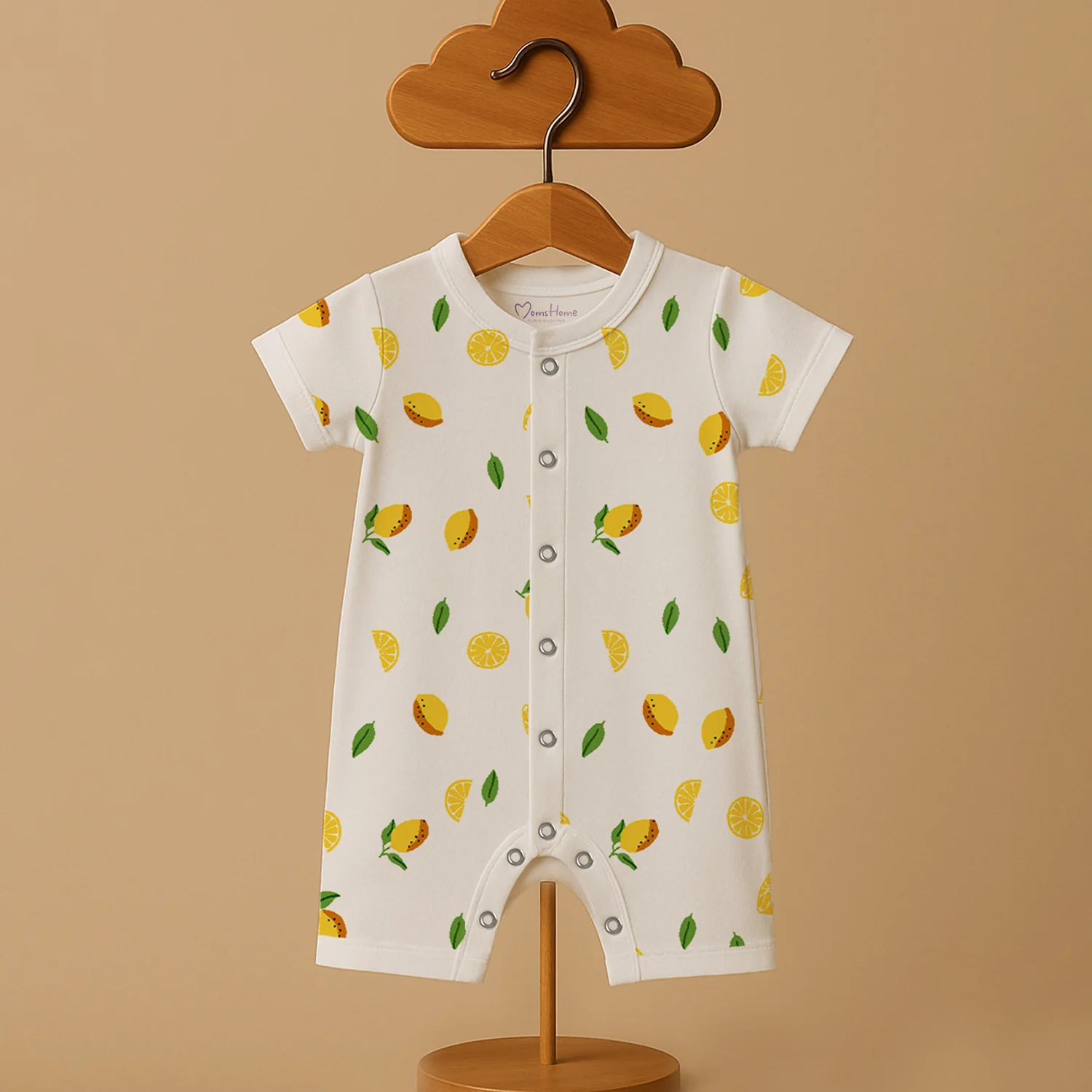 Organic Cotton New Born Baby Jumpsuit | Baby Romper | New Born Baby Clothing | 3-12 Months | Pack of 1 - Image 4