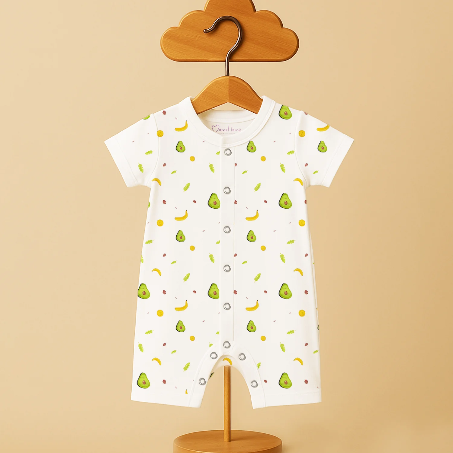 Organic Cotton New Born Baby Jumpsuit | Baby Romper | New Born Baby Clothing | 3-12 Months | Pack of 1 - Image 5