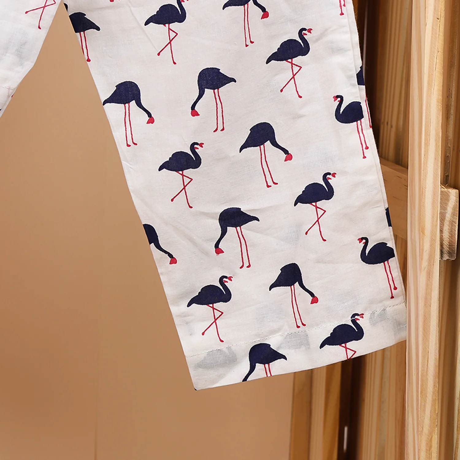 Organic Cotton Unisex Kids Pajama Set Combo | Night Suit | Sleepwear | Blue  Flamingo - Image 11