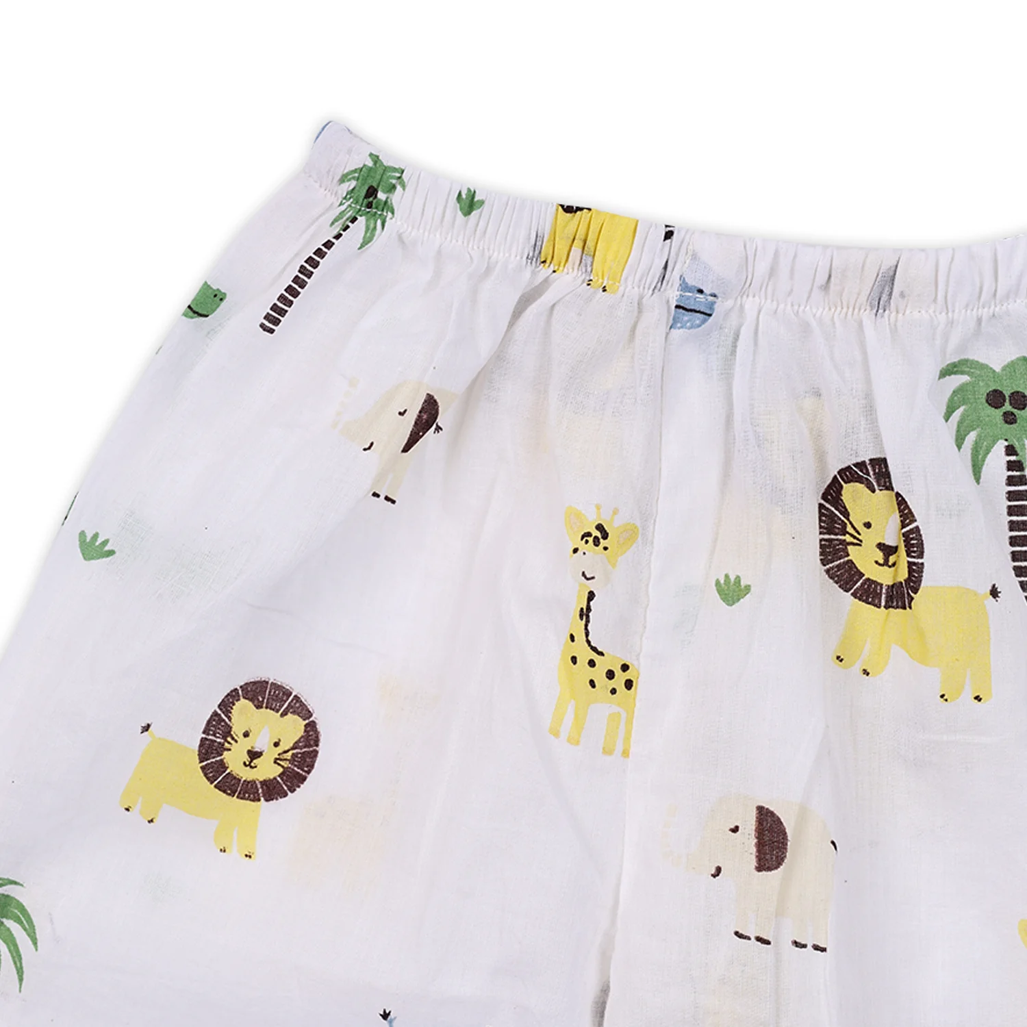 Organic Cotton Unisex Kids Pajama Set Combo | Night Suit | Sleepwear | Lion - Image 10