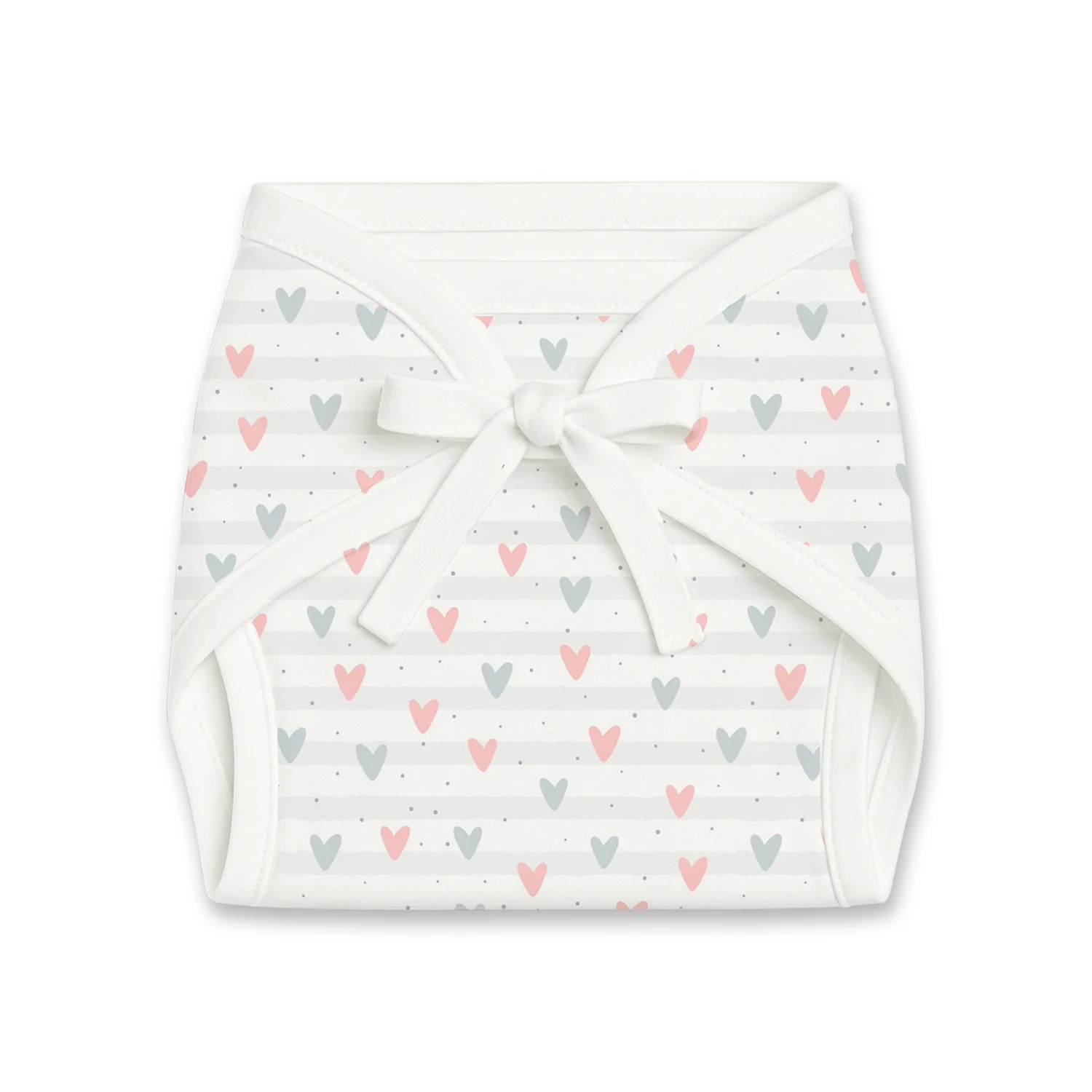 Printed Cushioned Nappies Combo | Organic Cotton Nappies For New Born Baby | 0-6 Months | Pack of 1 - Image 11