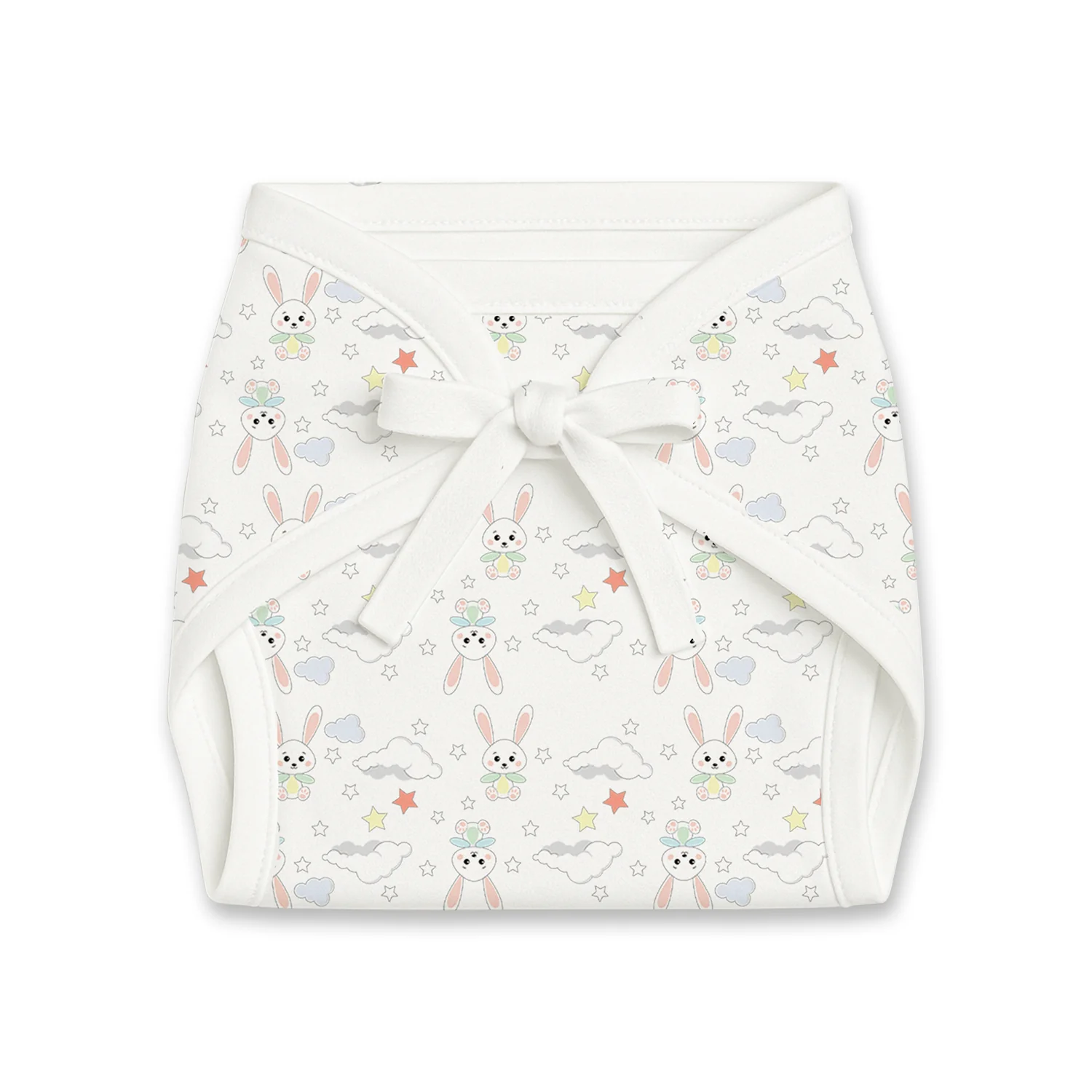 Printed Cushioned Nappies Combo | Organic Cotton Nappies For New Born Baby | 0-6 Months | Pack of 1 - Image 7