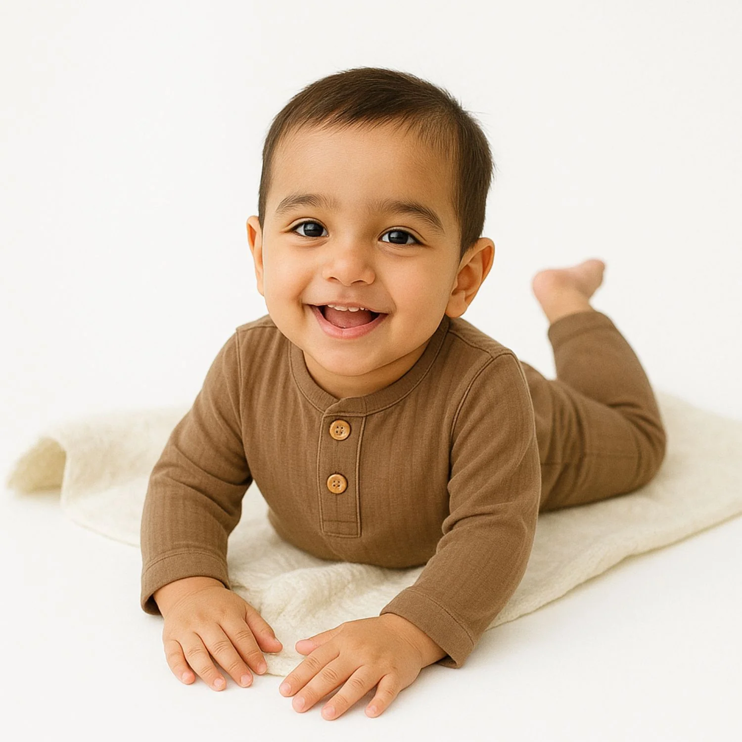 Shirt & Pant Co-ord Set for Kids | Elegant & Comfortable Summer Wear | Organic Cotton Clothing Set | Pack of 1 - Image 3