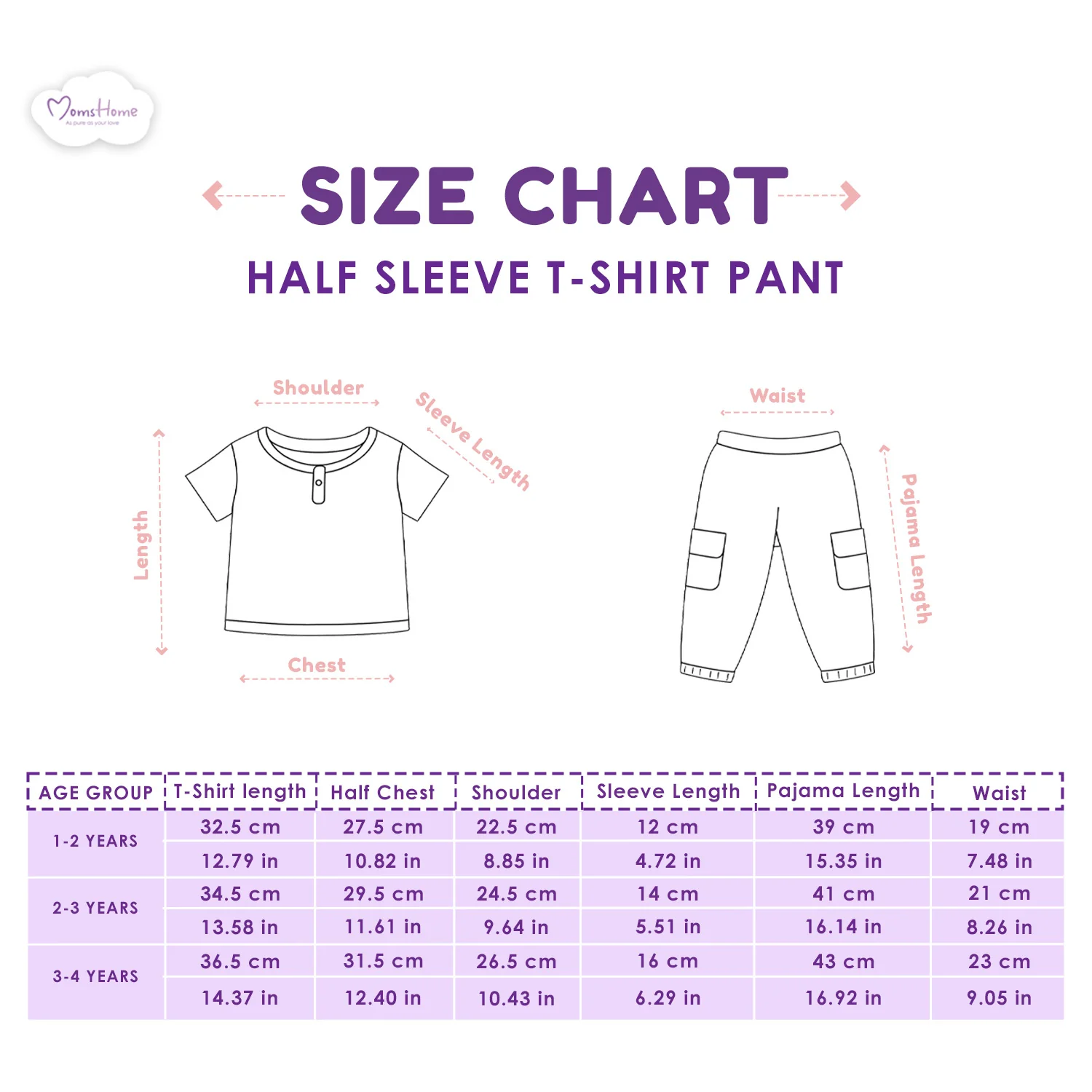 T-Shirt & Pant Co-ord Set for Kids | Elegant & Comfortable Summer Wear | Organic Cotton Clothing Set | Pack of 1 - Image 3
