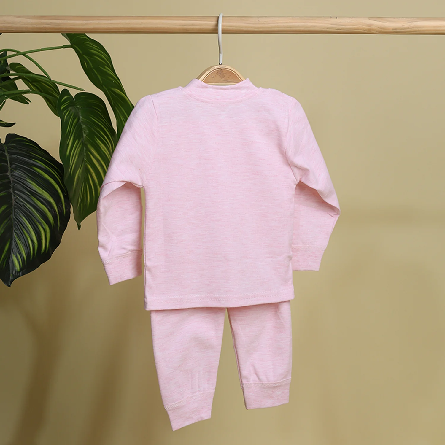 Winter Warm Full Sleeve Co-ord Sets For Baby | Cotton Baby Clothing Set | Cute Cat | Set of 1 - Image 4
