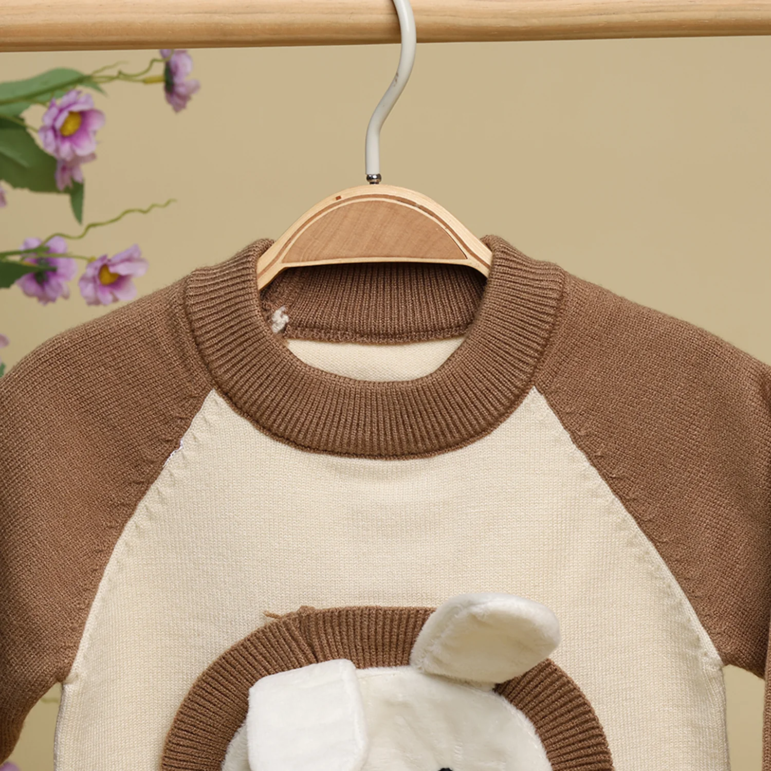 Winter Warm Woollen Full Sleeve Sweater For Baby | Bunny | Pack of 1 - Image 7