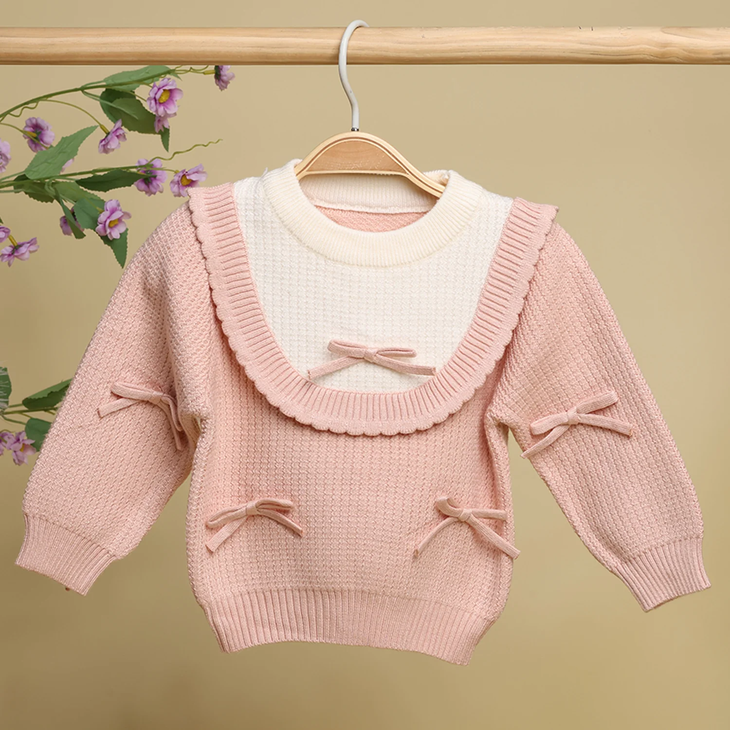 Winter Warm Woollen Full Sleeve Sweater For Baby | Pack of 1 - Image 4