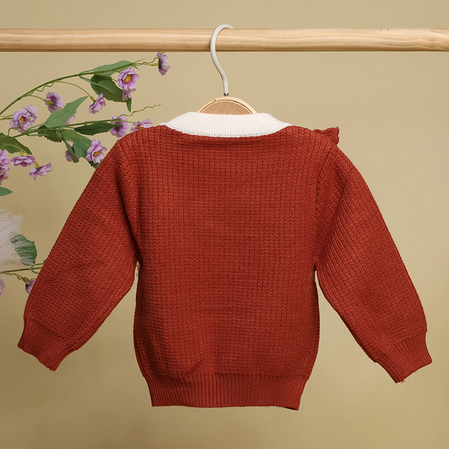 Winter Warm Woollen Full Sleeve Sweater For Baby | Pack of 1 - Image 6
