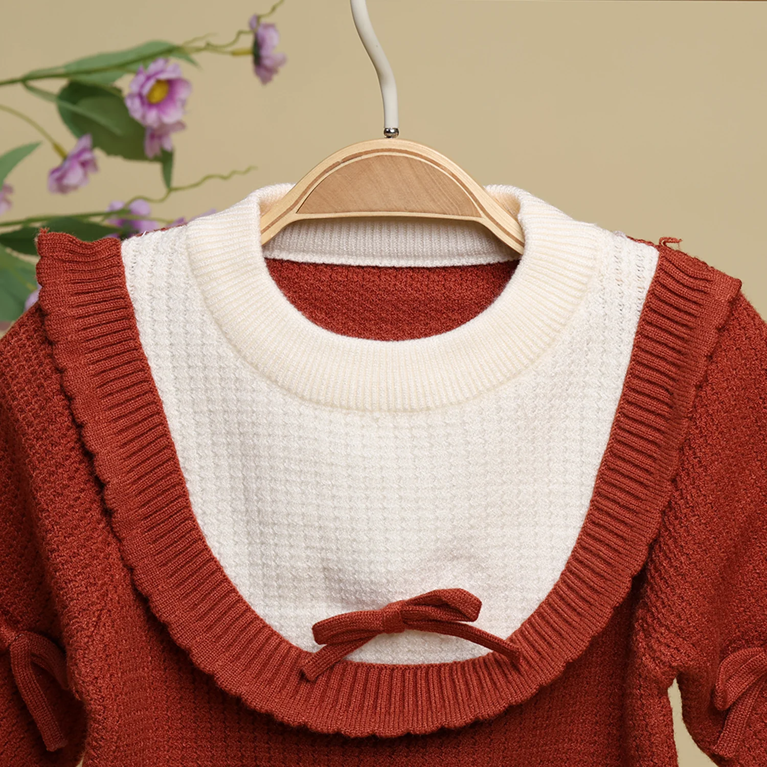 Winter Warm Woollen Full Sleeve Sweater For Baby | Pack of 1 - Image 7