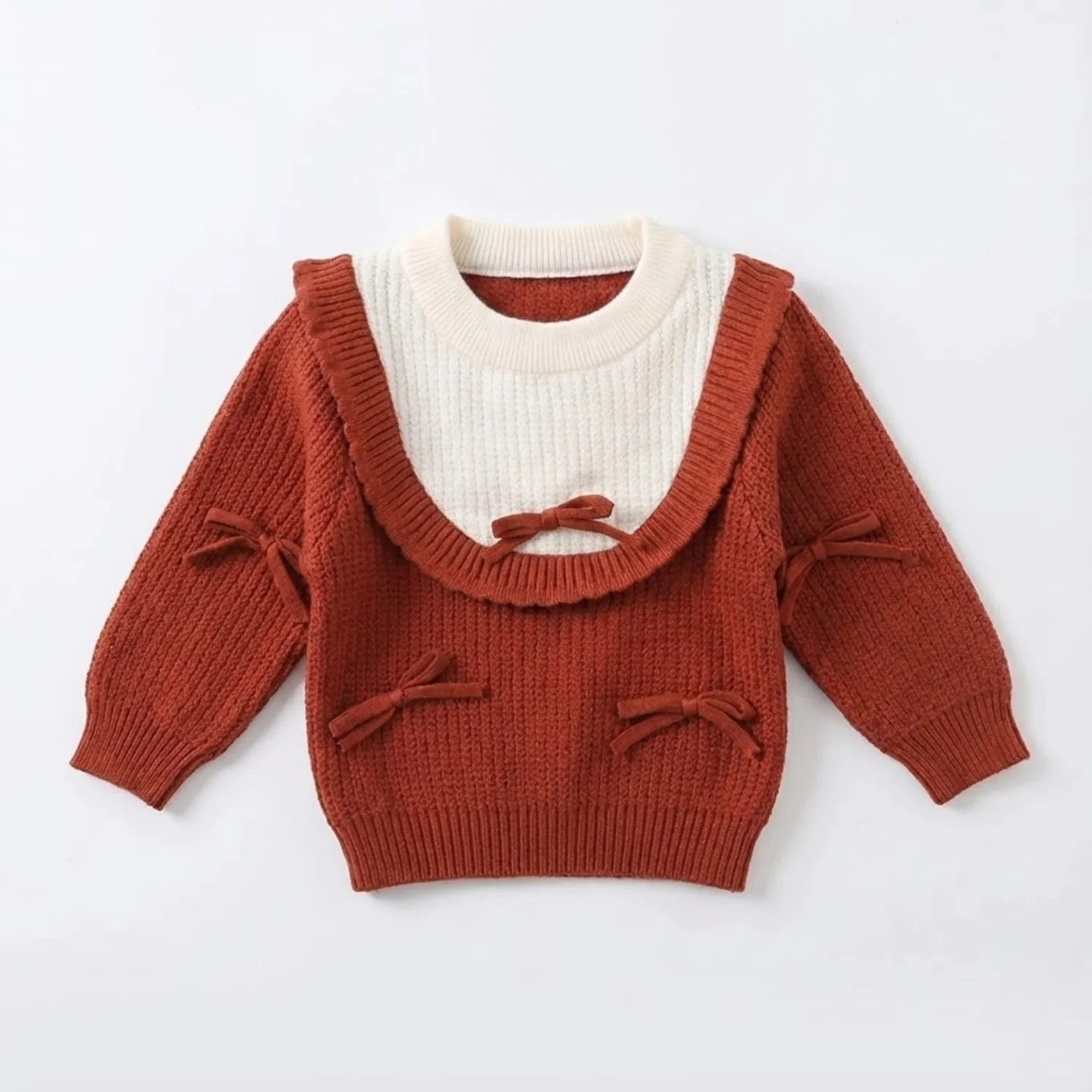 Winter Warm Woollen Full Sleeve Sweater For Baby | Pack of 1 - Image 8