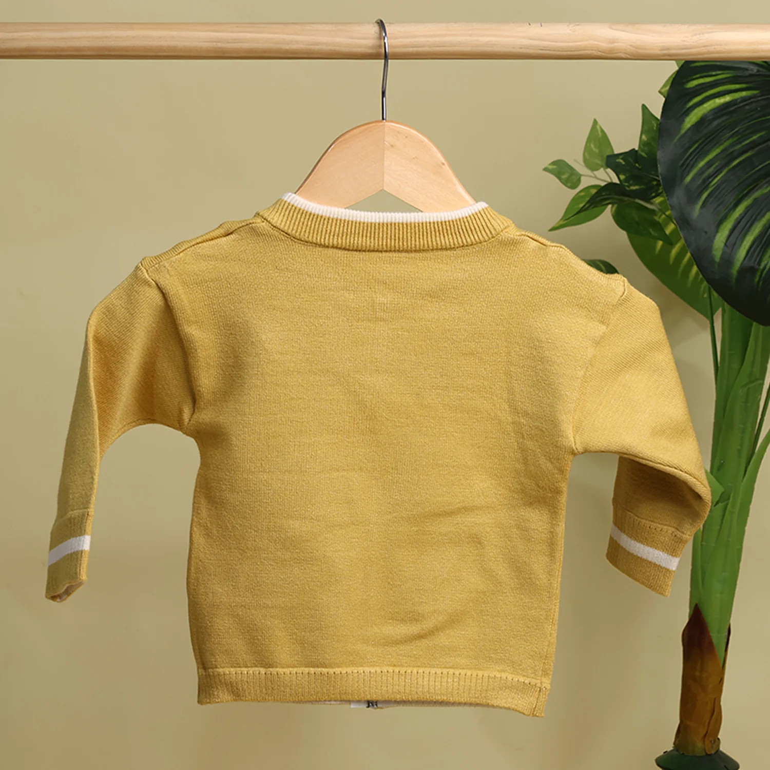 Winter Warm Woollen Full Sleeve Sweater For Baby | Tiger | Pack of 1 - Image 4