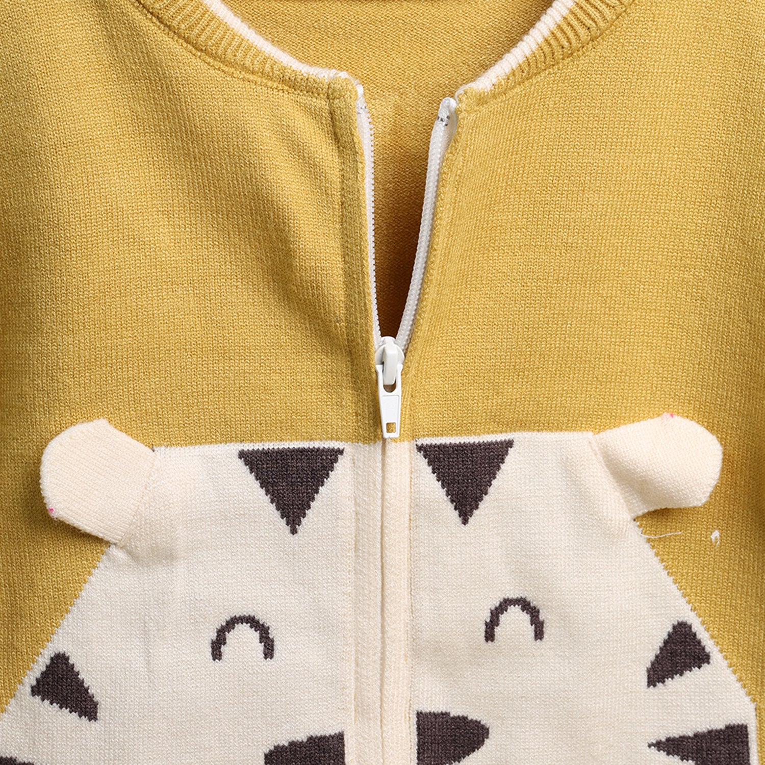Winter Warm Woollen Full Sleeve Sweater For Baby | Tiger | Pack of 1 - Image 5